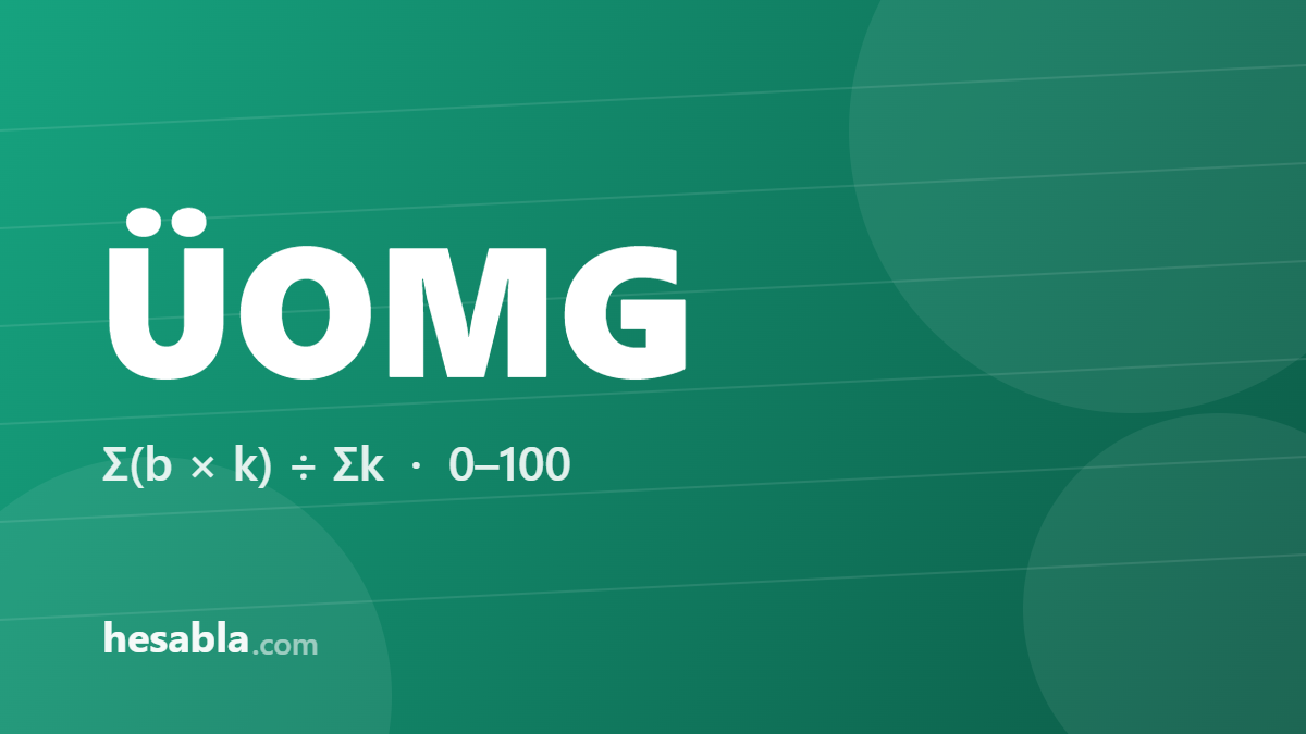 What Is ÜOMG and How Do You Calculate It?