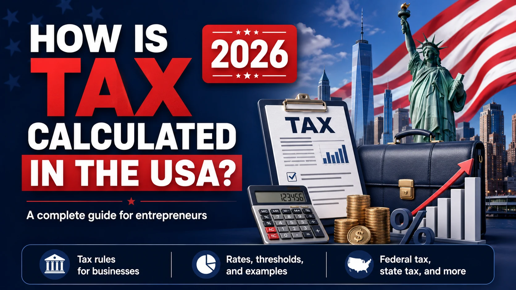 How are taxes calculated in America? A complete explanation for entrepreneurs!