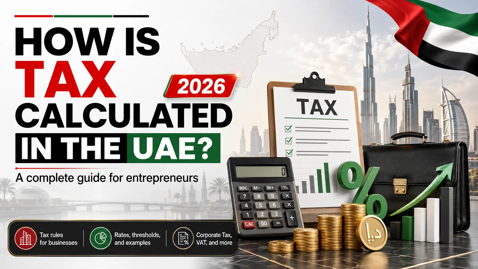 How is tax calculated in the United Arab Emirates? A complete explanation for entrepreneurs!